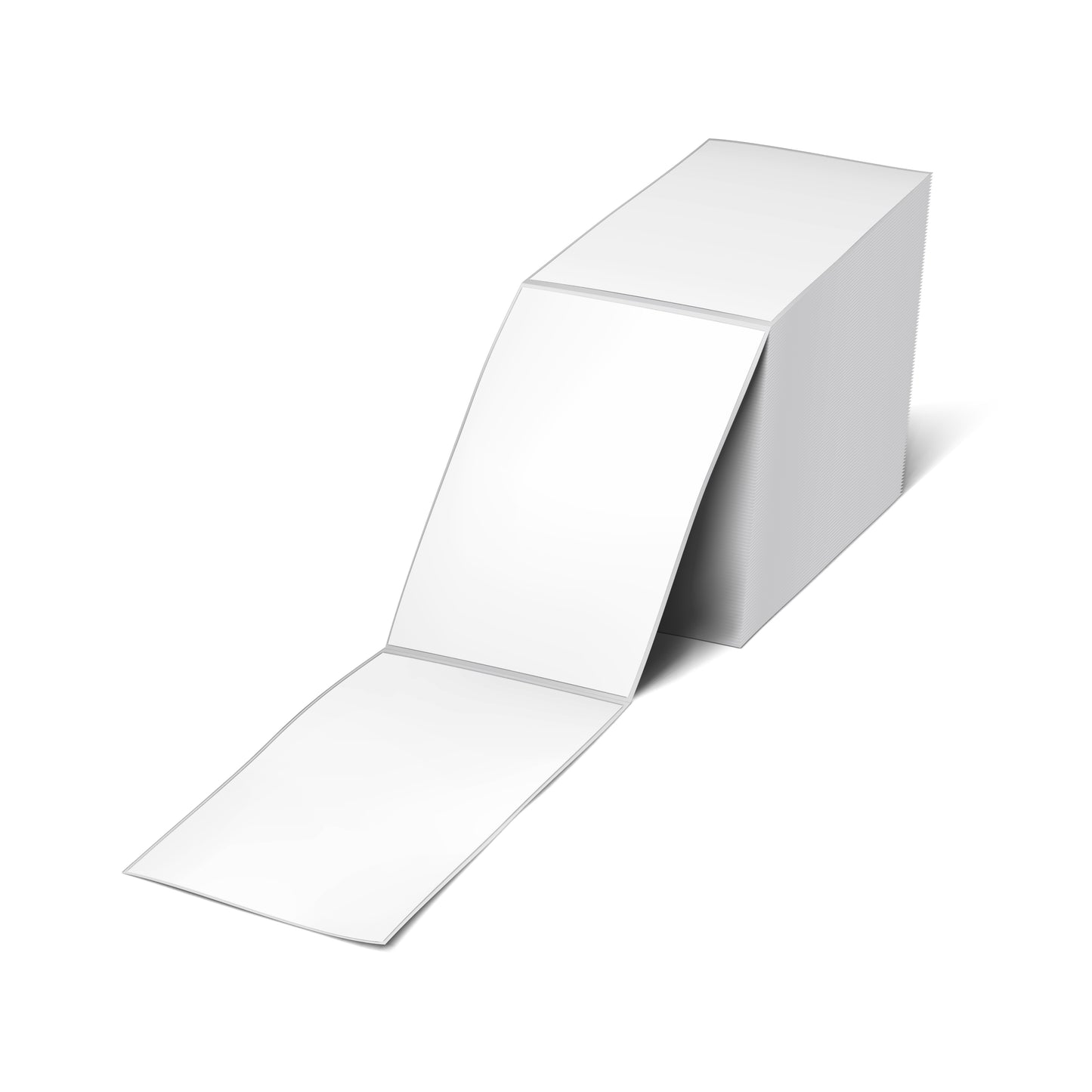 Fanfold Direct Thermal Labels