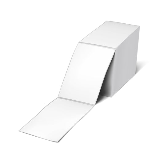 Fanfold Direct Thermal Labels