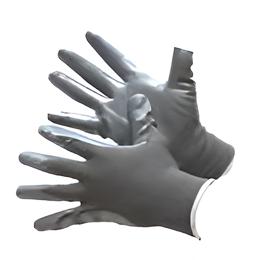 Ultra Thin White Nylon Shell With Nitrile Coating
