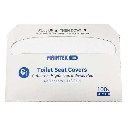 Pro 1/2 Fold Toilet Seat Cover, 20/250sh