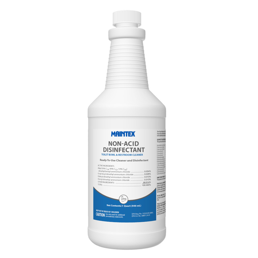 Non-Acid Disinfectant Toilet Bowl & Restroom Cleaner (Quart)